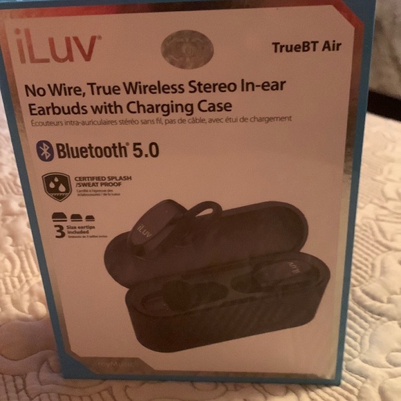 ILuv No Wire True Wireless Stereo In-ear Earbuds with Charging Case - Picture 1 of 5